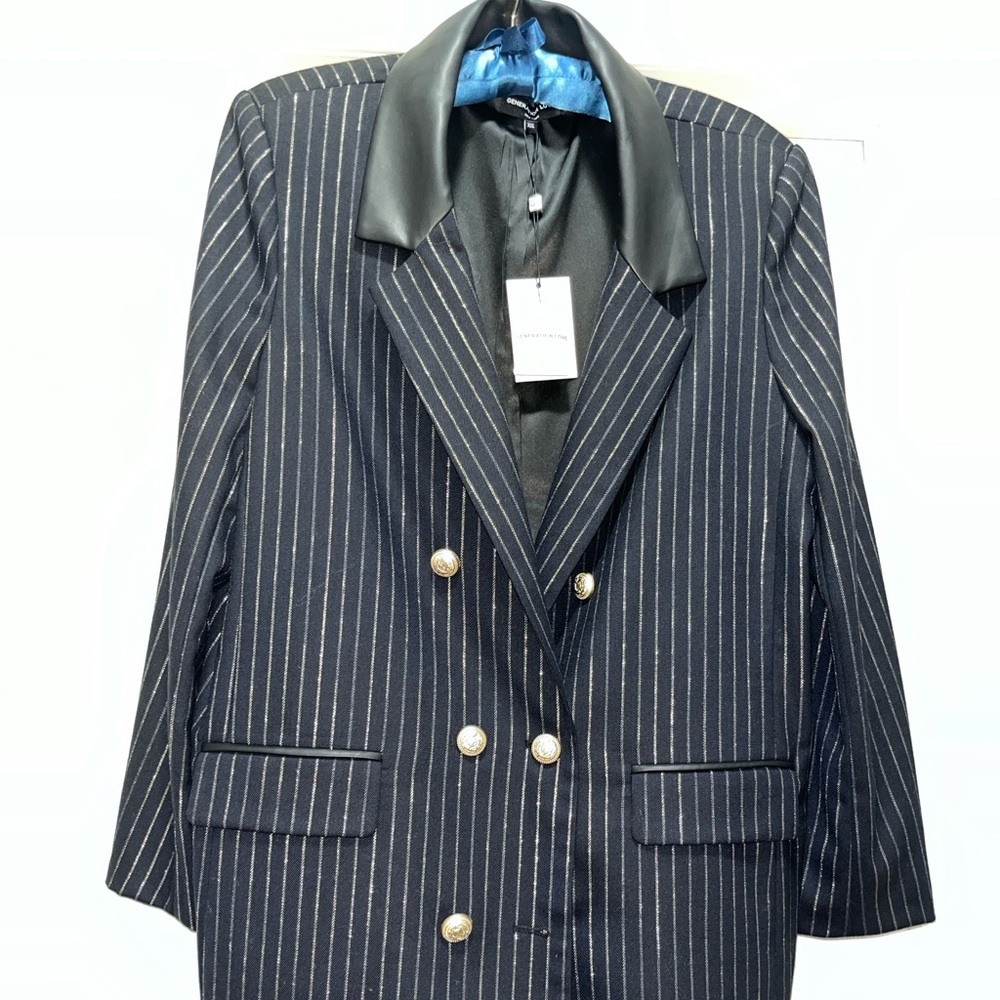 Generation Love pinstripe blazer